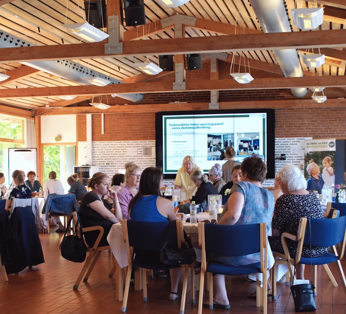 Deltagere til Demenscamp