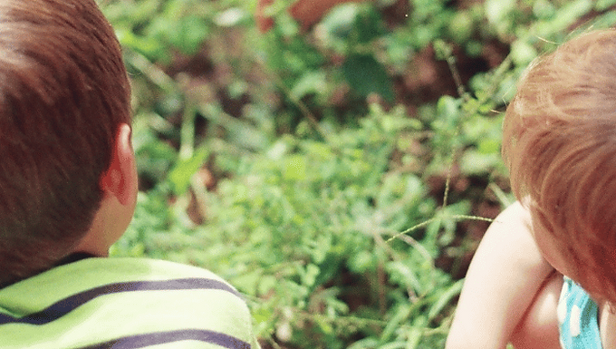 Illustration til konceptet "Demens i børnehøjde".